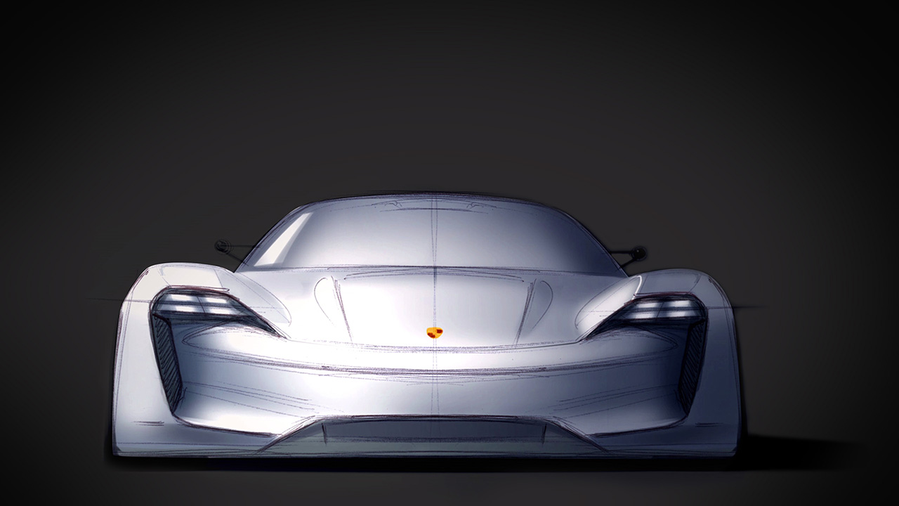 Porsche Mission E Konzept